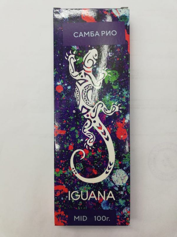 Самба Рио Iguana 100 гр табак для кальяна